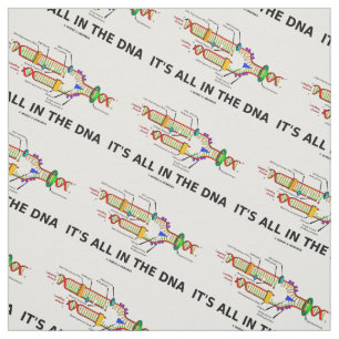 Het zit allemaal in de DNA-Humor voor moleculaire  Stof