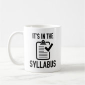 Het zit in de Syllabus Koffiemok (Links)