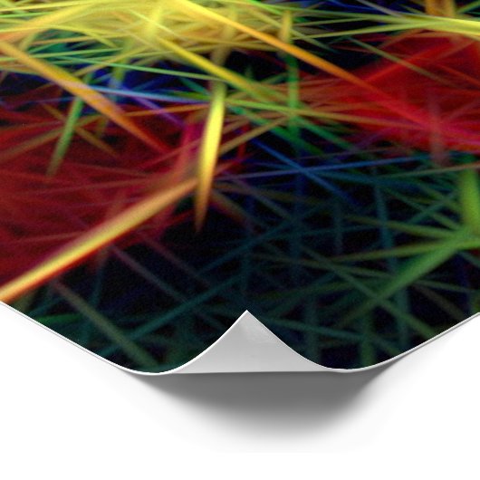 Het zit in het Poster Kleur (Hoek)