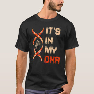 HET ZIT IN MIJN DNA AMERIKAANSE INBOORLING INDIAN T-SHIRT