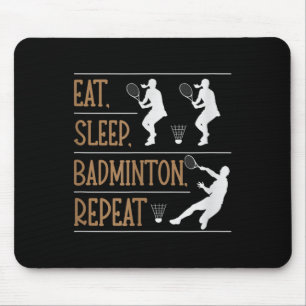Het zit in mijn DNA Badminton Shuttle Racket Badmi Muismat