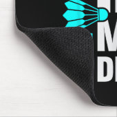 Het zit in mijn DNA Badminton Shuttle Racket Badmi Muismat (Hoek)