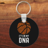 Het zit in mijn DNA Bysketbyll Player Byll Game Fu Sleutelhanger (Voorkant)