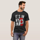 Het zit in mijn DNA Canada T-shirt (Voorkant volledig)