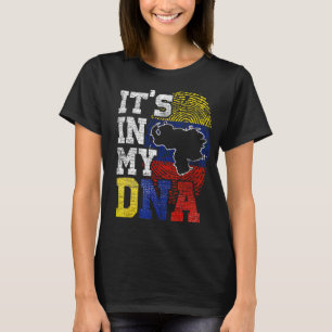 Het zit in mijn DNA Caracas Pride Gift Venezuela V T-shirt