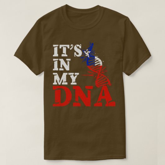 Het zit in mijn DNA Chili T-shirt (Design voorkant)
