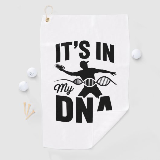 Het zit in mijn DNA disc golf Golfhanddoek (Insitu)