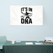 Het zit in mijn DNA disc golf Spandoek (Beurs)