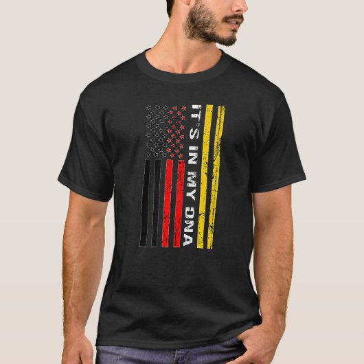 Het zit in mijn DNA Duitsland Duits T-shirt (Voorkant)