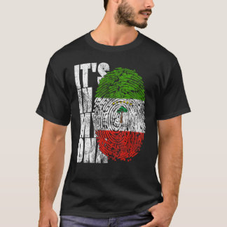 Het zit in mijn DNA Equatoriaal-Guinea Graphic Gui T-shirt