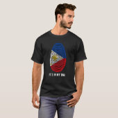 Het zit in mijn DNA Filippino T-shirt (Voorkant volledig)