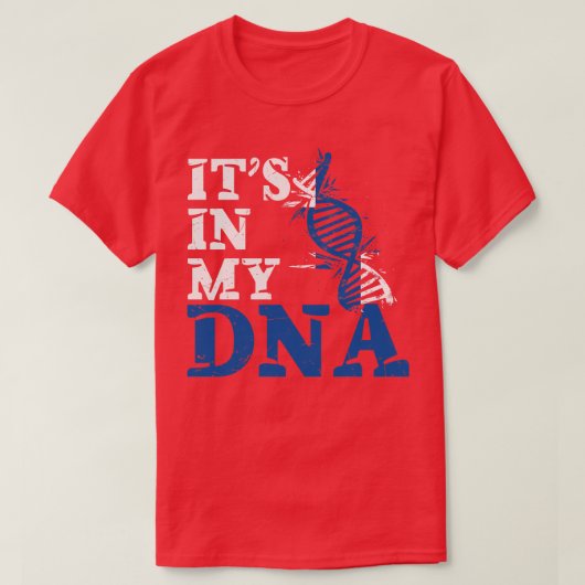 Het zit in mijn DNA Finland T-shirt (Design voorkant)