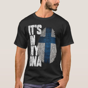 Het zit in mijn DNA Finse Shirt Proud Hispanic Gif