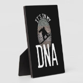 Het zit in mijn DNA Fotoplaat (Zijkant)