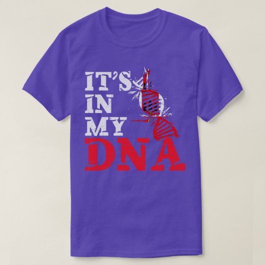 Het zit in mijn DNA Gibraltar T-shirt (Design voorkant)