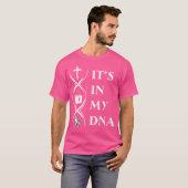 Het zit in mijn DNA grappig T-shirt (Voorkant volledig)