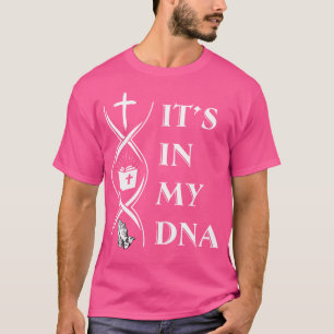 Het zit in mijn DNA grappig T-shirt
