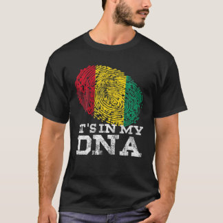 Het zit in mijn DNA Guinee Gifts Trots Afro Guinea T-shirt