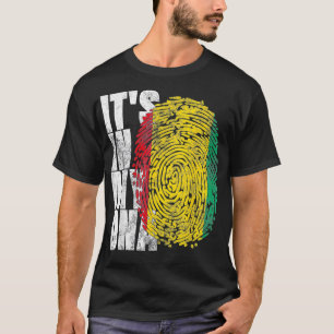 Het zit in mijn DNA-Guinese Afrikaanse Gift Cool G T-shirt