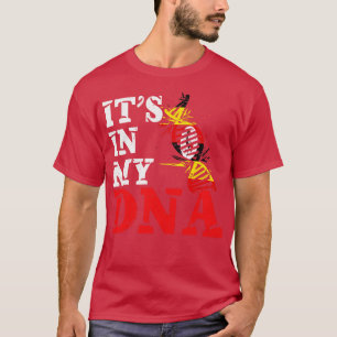 Het zit in mijn DNA in Oeganda T-shirt