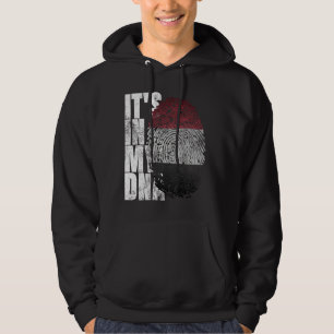 Het zit in mijn DNA-Jemenitische schenkel Jemeniet Hoodie