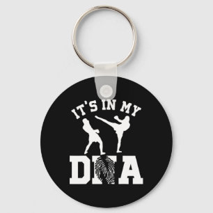 Het Zit In Mijn Dna Kickbokscadeaus Sleutelhanger