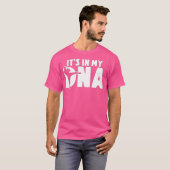 Het zit in mijn DNA-kickboksen T-shirt (Voorkant volledig)