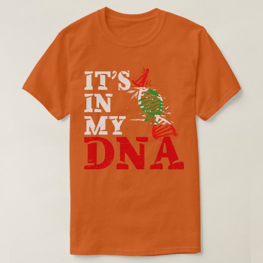 Het zit in mijn DNA Libanon T-shirt (Design voorkant)