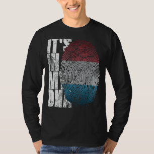Het zit in mijn DNA Luxembourg Graphic voor Man Lu T-shirt