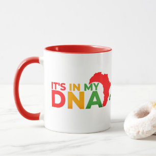 Het zit in mijn DNA - Maand van de zwarte geschied Mok
