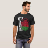 Het zit in mijn DNA Malawian Gift Afrikaanse Nyasa T-shirt (Voorkant volledig)