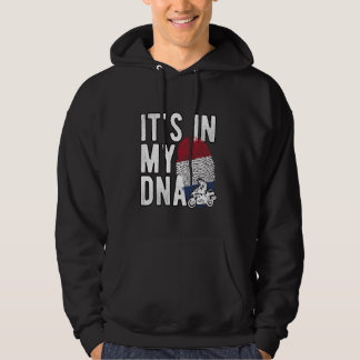 Het zit in Mijn DNA Nederlandse Vlag Nederlandse m Hoodie
