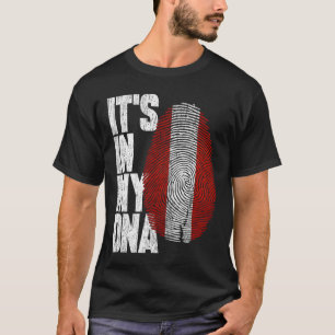 Het zit in mijn DNA Oostenrijkse Shirt Proud Hispa
