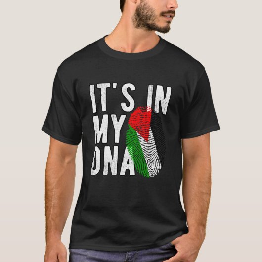 Het zit in mijn DNA Palestina T-shirt (Voorkant)