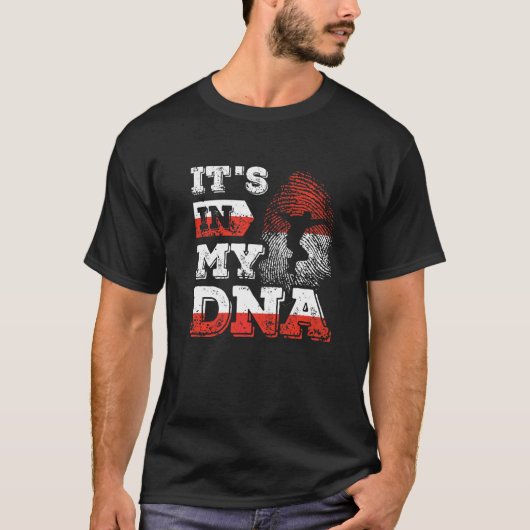 Het Zit In Mijn Dna Parkour T-shirt (Voorkant)