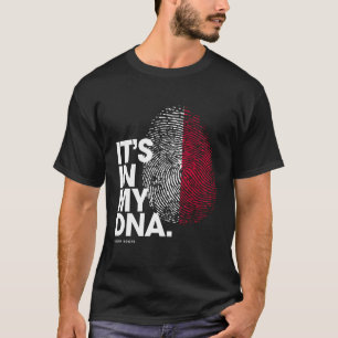 Het zit in mijn DNA Polen Flag Shirt Polish Roots