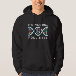 Het zit in mijn dna pool bal hoodie