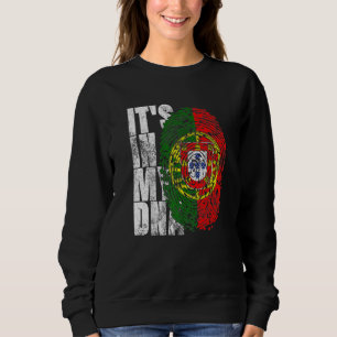 Het Zit In Mijn Dna Portugal Grafisch Voor Mannen Trui