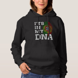 Het zit in mijn DNA Portugese Vingerafdruk Trots P Hoodie