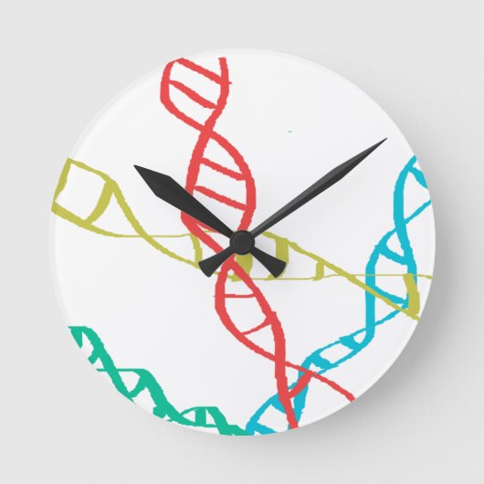 Het zit in mijn DNA. Ronde Klok (Voorkant)