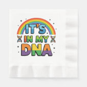 Het zit in mijn DNA Servet (Voorkant)