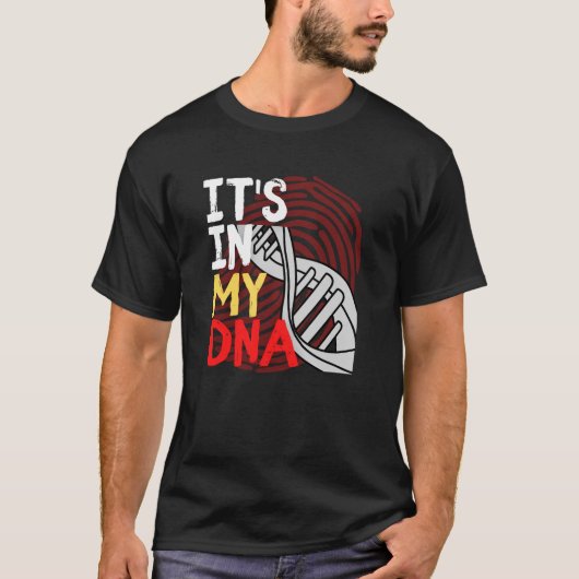 Het zit in mijn DNA-Shirt T-shirt (Voorkant)
