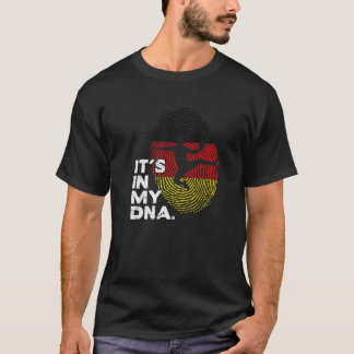 Het zit in mijn DNA-slogan Handballer T-shirt