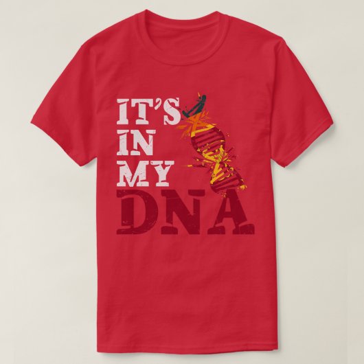 Het zit in mijn DNA Sri Lanka T-shirt (Design voorkant)