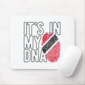 Het zit in mijn DNA Trinidad en Togo vlag trotse T Muismat (Met muis)