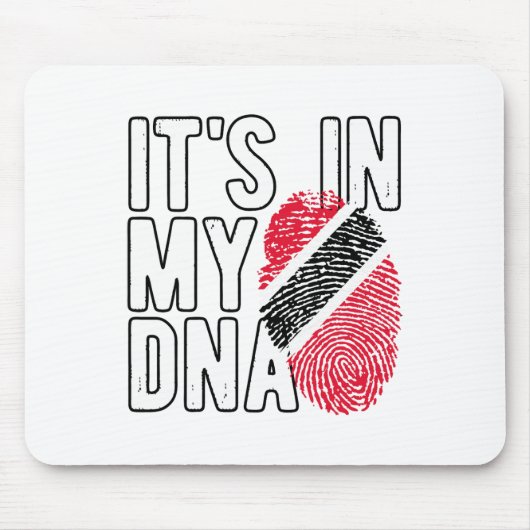 Het zit in mijn DNA Trinidad en Togo vlag trotse T Muismat (Voorkant)