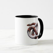 Het zit in slangen. mok (Voorkant rechts)