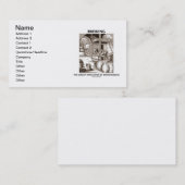 het zo snel mogelijk toepassen van de biotechnolog visitekaartje (Voorkant / Achterkant)