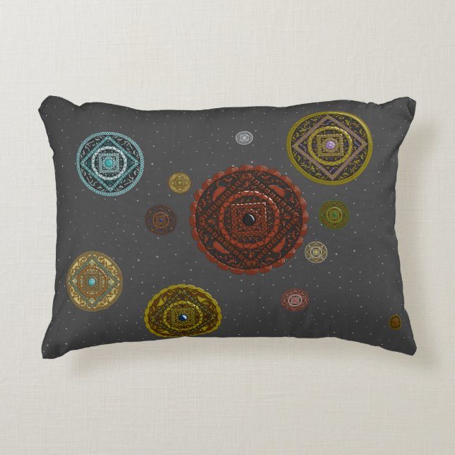 Het Zodiac Accent Kussen (Voorkant)