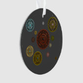 Het Zodiac Acryl Ornament (voorkant)